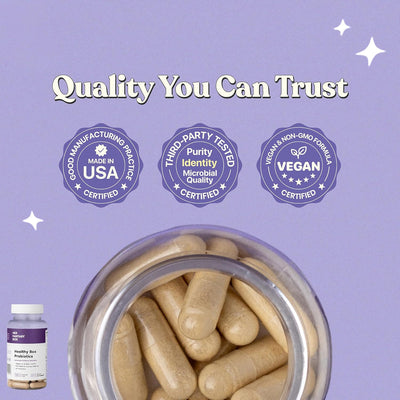 Her Fantasy Box | Healthy Box | Vaginal Probiotics for Women – Prebiotics + Advanced Lactobacillus Blend – Hormonal Balance, PMS Relief – Feminine Health Support with Cranberry & D-Mannose
